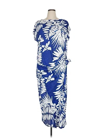 Pre-owned Polo By Ralph Lauren Casual Dress In Blue