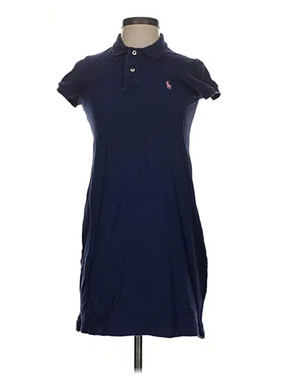 Pre-owned Polo By Ralph Lauren Casual Dress In Blue