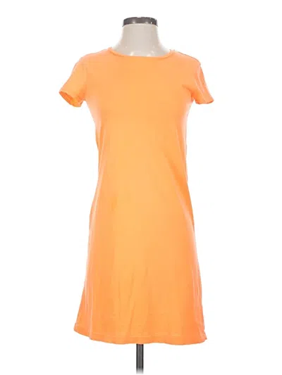 Pre-owned Polo By Ralph Lauren Casual Dress In Orange
