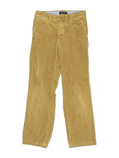 Pre-owned Polo By Ralph Lauren Kids' Casual Pants In Gold