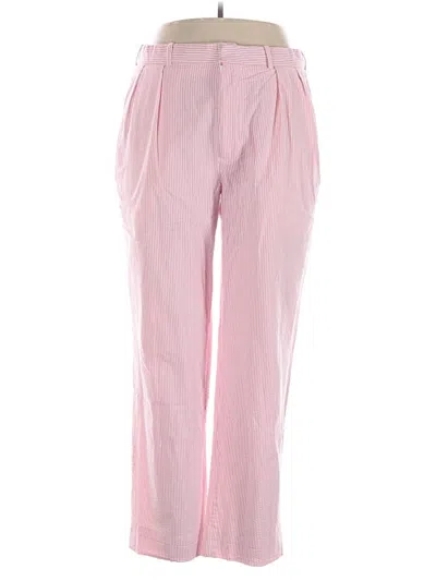 Pre-owned Polo By Ralph Lauren Casual Pants In Pink