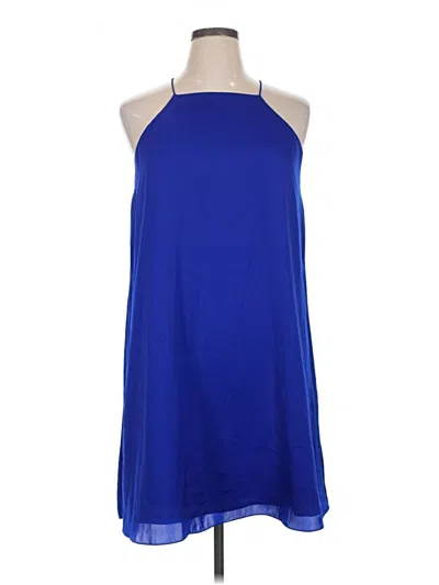 Pre-owned Polo By Ralph Lauren Cocktail Dress In Blue