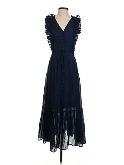Pre-owned Polo By Ralph Lauren Cocktail Dress In Blue