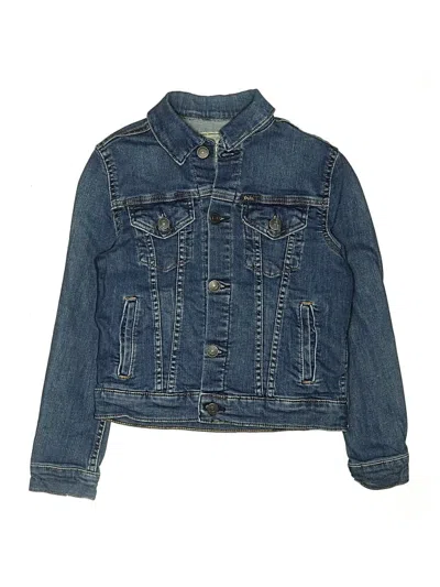 Pre-owned Polo By Ralph Lauren Kids' Denim Jacket In Blue