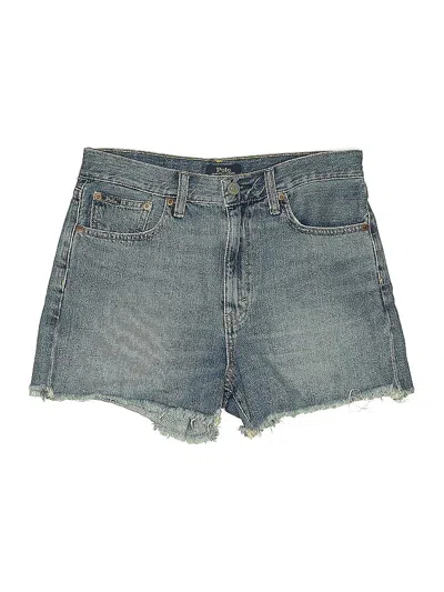 Pre-owned Polo By Ralph Lauren Denim Shorts In Blue