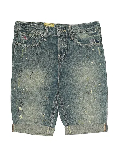 Pre-owned Polo By Ralph Lauren Kids' Denim Shorts In Green