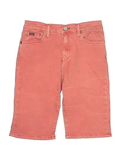 Pre-owned Polo By Ralph Lauren Kids' Denim Shorts In Red