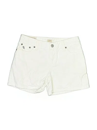 Pre-owned Polo By Ralph Lauren Denim Shorts In White
