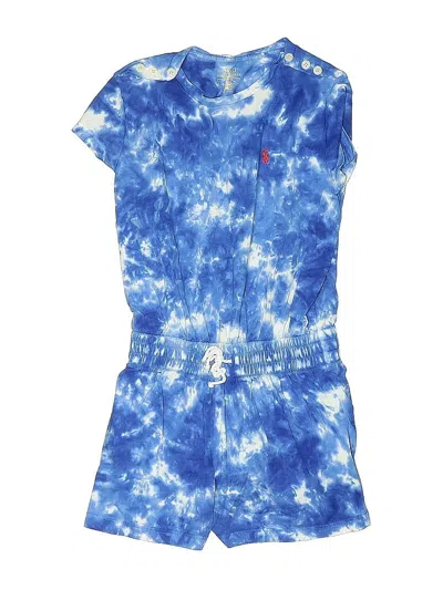 Pre-owned Polo By Ralph Lauren Kids' Dress In Blue