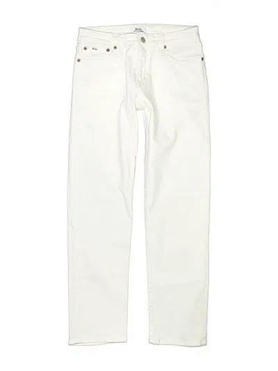 Pre-owned Polo By Ralph Lauren Kids' Jeans In Ivory