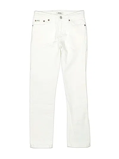 Pre-owned Polo By Ralph Lauren Kids' Jeans In Ivory