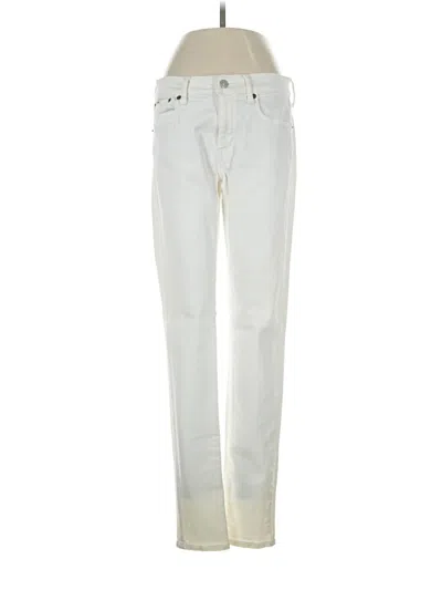 Pre-owned Polo By Ralph Lauren Jeans In Ivory