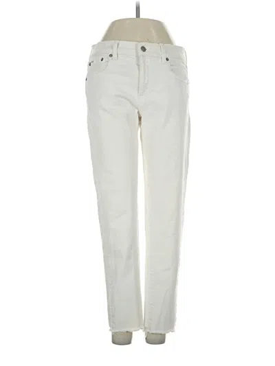 Pre-owned Polo By Ralph Lauren Jeans In Ivory