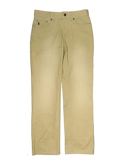 Pre-owned Polo By Ralph Lauren Kids' Khaki Pant In Brown