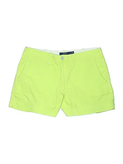 Pre-owned Polo By Ralph Lauren Khaki Shorts In Green