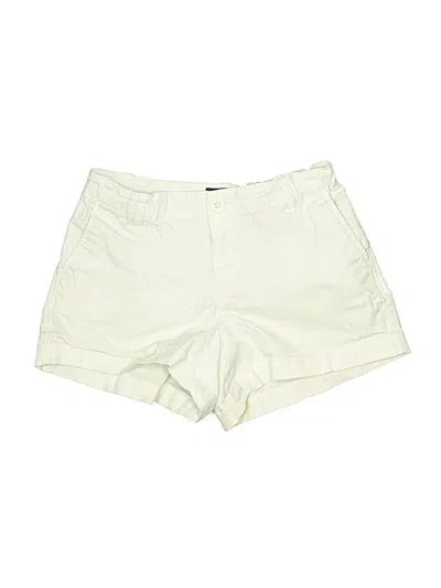 Pre-owned Polo By Ralph Lauren Kids' Khaki Shorts In White