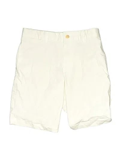 Pre-owned Polo By Ralph Lauren Kids' Khaki Shorts In White