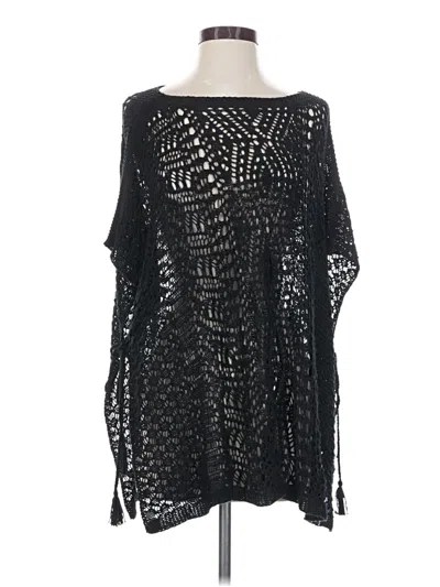 Pre-owned Polo By Ralph Lauren Kimono In Black