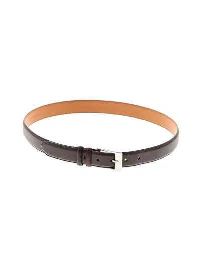 Pre-owned Polo By Ralph Lauren Leather Belt In Brown