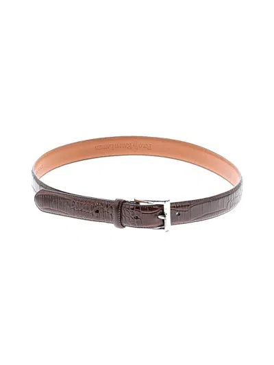 Pre-owned Polo By Ralph Lauren Leather Belt In Brown