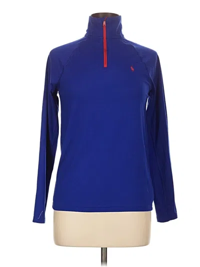 Pre-owned Polo By Ralph Lauren Long Sleeve Polo In Blue