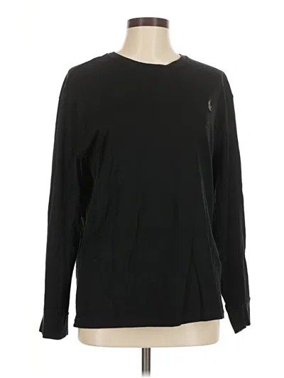Pre-owned Polo By Ralph Lauren Long Sleeve T-shirt In Black