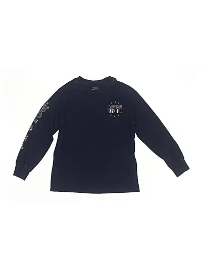 Pre-owned Polo By Ralph Lauren Kids' Long Sleeve T-shirt In Blue