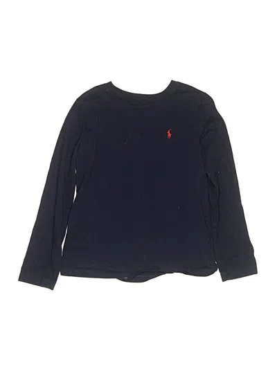 Pre-owned Polo By Ralph Lauren Kids' Long Sleeve T-shirt In Blue