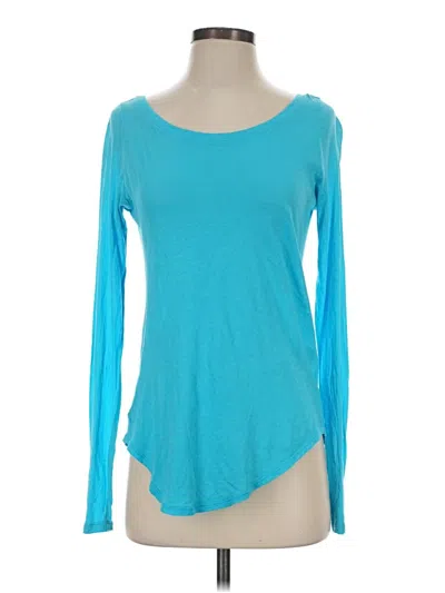 Pre-owned Polo By Ralph Lauren Long Sleeve T-shirt In Teal