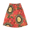 Polo By Ralph Lauren Pleated Reissue Print Long Skirt - Red In Red