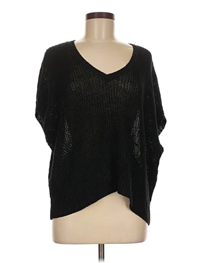 Pre-owned Polo By Ralph Lauren Poncho In Black