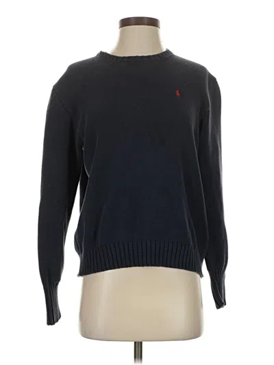 Pre-owned Polo By Ralph Lauren Pullover Sweater In Black