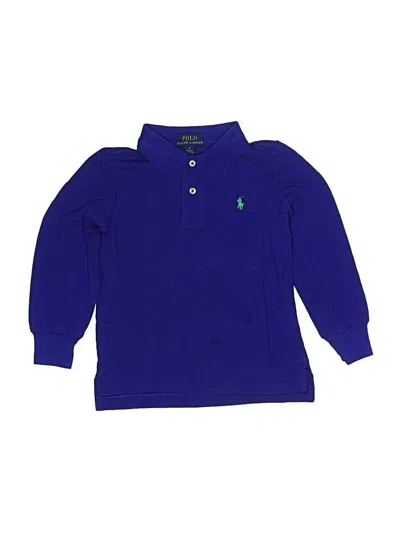 Pre-owned Polo By Ralph Lauren Kids' Pullover Sweater In Blue