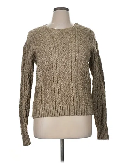 Pre-owned Polo By Ralph Lauren Pullover Sweater In Brown