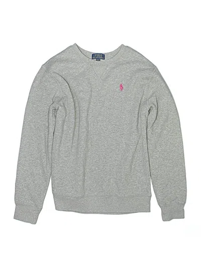 Pre-owned Polo By Ralph Lauren Kids' Pullover Sweater In Gray