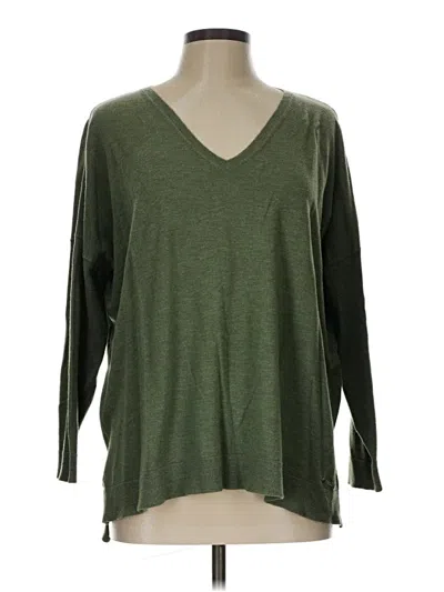 Pre-owned Polo By Ralph Lauren Pullover Sweater In Green