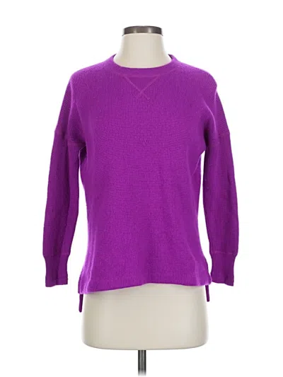 Pre-owned Polo By Ralph Lauren Pullover Sweater In Purple