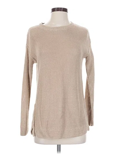Pre-owned Polo By Ralph Lauren Pullover Sweater In Tan