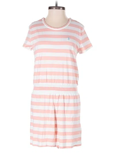 Pre-owned Polo By Ralph Lauren Romper In Pink