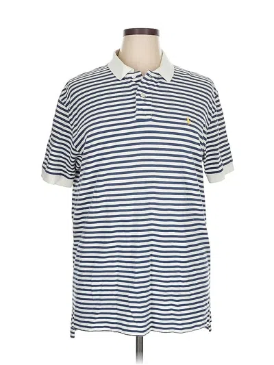 Pre-owned Polo By Ralph Lauren Short Sleeve Polo In Blue