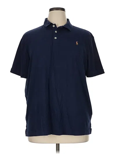 Pre-owned Polo By Ralph Lauren Short Sleeve Polo In Blue