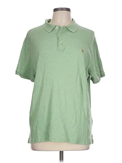 Pre-owned Polo By Ralph Lauren Short Sleeve Polo In Green