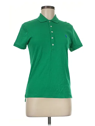 Pre-owned Polo By Ralph Lauren Short Sleeve Polo In Green