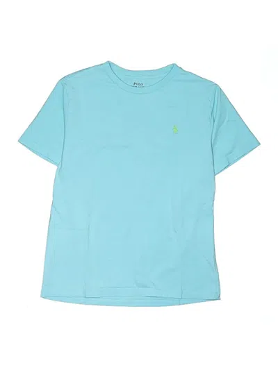 Pre-owned Polo By Ralph Lauren Kids' Short Sleeve T-shirt In Blue
