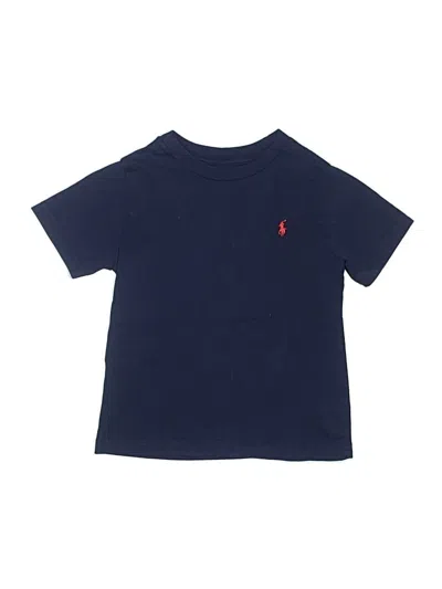Pre-owned Polo By Ralph Lauren Kids' Short Sleeve T-shirt In Blue
