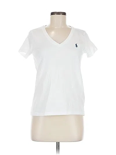 Pre-owned Polo By Ralph Lauren Short Sleeve T-shirt In White