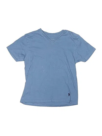 Pre-owned Polo By Ralph Lauren Kids' Short Sleeve T-shirt In Blue