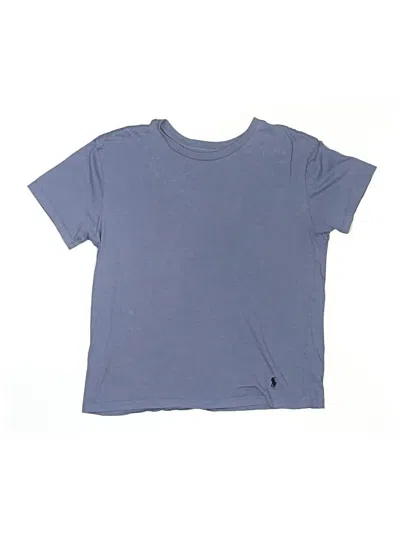 Pre-owned Polo By Ralph Lauren Kids' Short Sleeve T-shirt In Blue