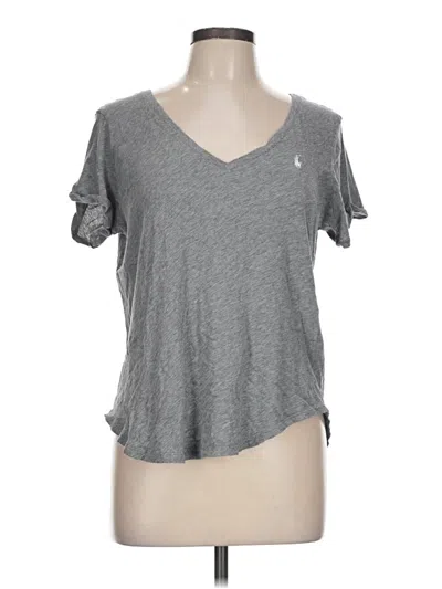 Pre-owned Polo By Ralph Lauren Short Sleeve T-shirt In Gray