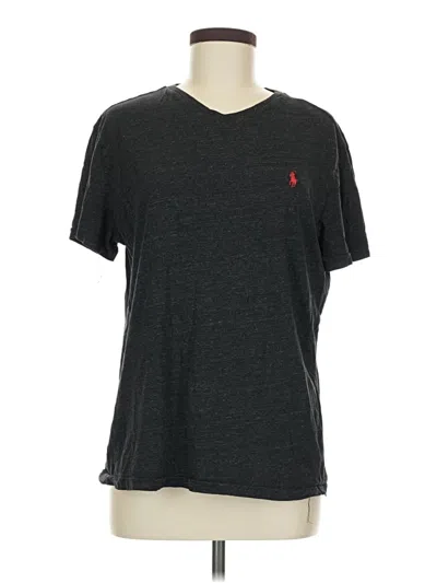 Pre-owned Polo By Ralph Lauren Short Sleeve T-shirt In Gray